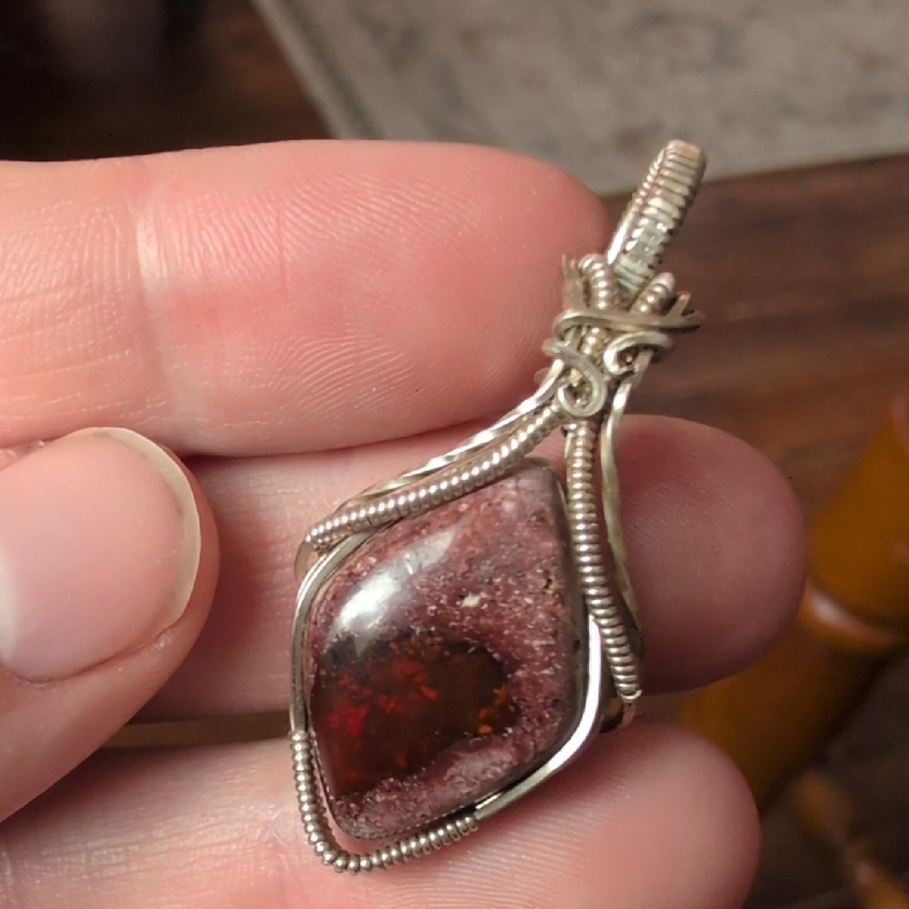 Mexican Opal Pendant